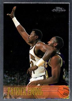 1996-97 Topps Chrome #1 Patrick Ewing Front