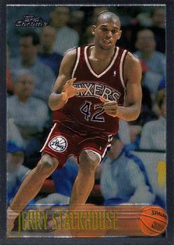 1996-97 Topps Chrome #42 Jerry Stackhouse Front