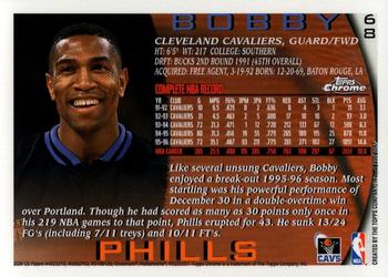 1996-97 Topps Chrome #68 Bobby Phills Back