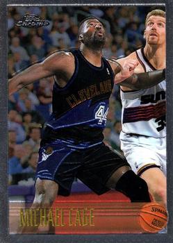 1996-97 Topps Chrome #91 Michael Cage Front