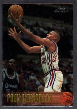 1996-97 Topps Chrome #104 Pooh Richardson Front