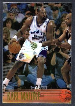 1996-97 Topps Chrome #178 Karl Malone Front