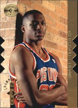 1995-96 SP Championship - Championship Shots Gold #S19 Theo Ratliff Front