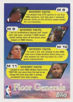 1995-96 Topps - Mystery Finest Refractors #M8 Kenny Anderson Back