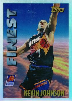 1995-96 Topps - Mystery Finest Refractors #M12 Kevin Johnson Front
