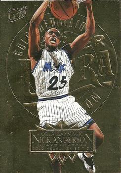1995-96 Ultra - Gold Medallion #123 Nick Anderson Front