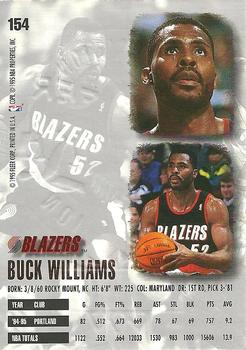 1995-96 Ultra - Gold Medallion #154 Buck Williams Back