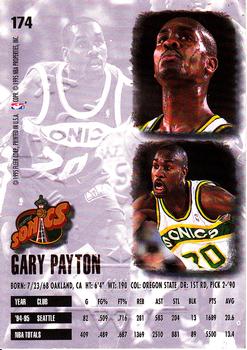1995-96 Ultra - Gold Medallion #174 Gary Payton Back