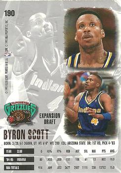 1995-96 Ultra - Gold Medallion #190 Byron Scott Back