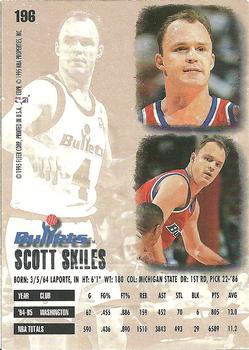 1995-96 Ultra - Gold Medallion #196 Scott Skiles Back