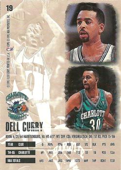 1995-96 Ultra - Gold Medallion #19 Dell Curry Back