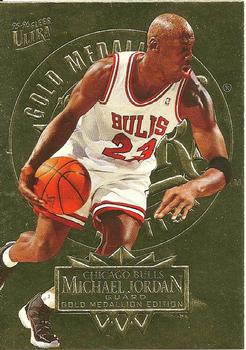 1995-96 Ultra - Gold Medallion #25 Michael Jordan Front
