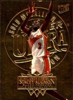 1995-96 Ultra - Gold Medallion #1 Stacey Augmon Front
