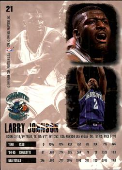 1995-96 Ultra - Gold Medallion #21 Larry Johnson Back