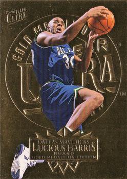 1995-96 Ultra - Gold Medallion #36 Lucious Harris Front