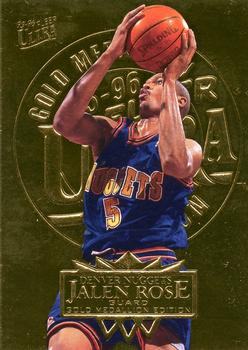 1995-96 Ultra - Gold Medallion #47 Jalen Rose Front