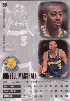 1995-96 Ultra - Gold Medallion #59 Donyell Marshall Back