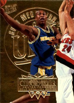 1995-96 Ultra - Gold Medallion #62 Clifford Rozier Front