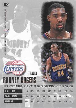 1995-96 Ultra - Gold Medallion #82 Rodney Rogers Back