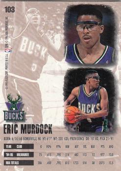 1995-96 Ultra - Gold Medallion #103 Eric Murdock Back