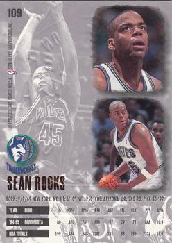 1995-96 Ultra - Gold Medallion #109 Sean Rooks Back