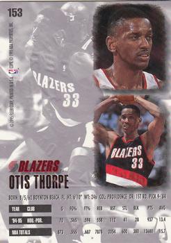 1995-96 Ultra - Gold Medallion #153 Otis Thorpe Back