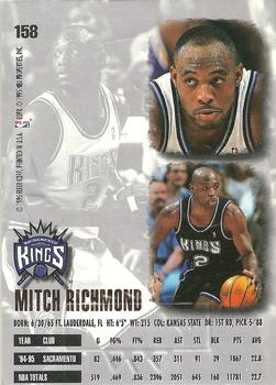 1995-96 Ultra - Gold Medallion #158 Mitch Richmond Back