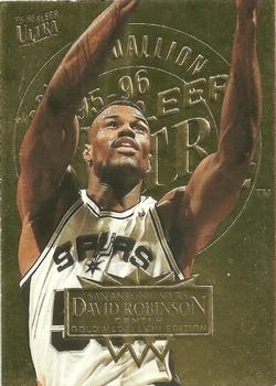 1995-96 Ultra - Gold Medallion #167 David Robinson Front