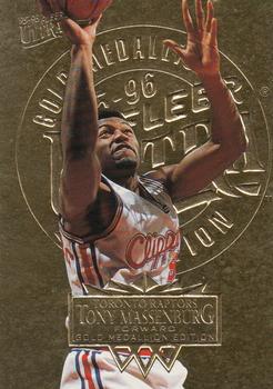 1995-96 Ultra - Gold Medallion #179 Tony Massenburg Front