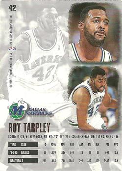 1995-96 Ultra - Gold Medallion #42 Roy Tarpley Back
