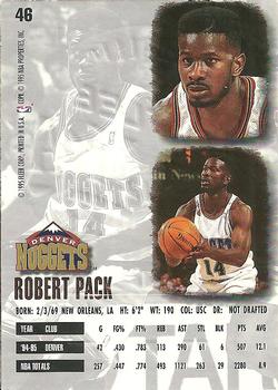 1995-96 Ultra - Gold Medallion #46 Robert Pack Back