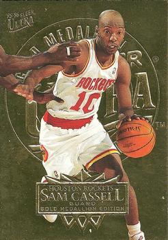 1995-96 Ultra - Gold Medallion #65 Sam Cassell Front