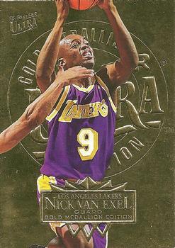 1995-96 Ultra - Gold Medallion #92 Nick Van Exel Front