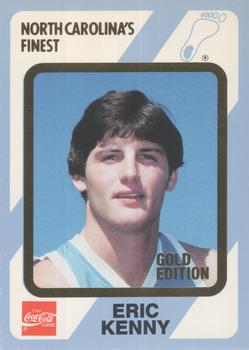1989 Collegiate Collection North Carolina's Finest - Gold Edition #194 Eric Kenny Front
