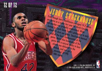 1995-96 Ultra - Scoring Kings Hot Packs #12 Jerry Stackhouse Back