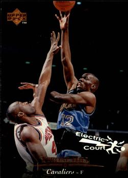 1995-96 Upper Deck - Electric Court #6 Tyrone Hill Front