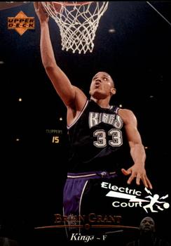 1995-96 Upper Deck - Electric Court #50 Brian Grant Front
