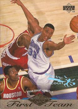 1995-96 Upper Deck - Electric Court #159 Brian Grant Front