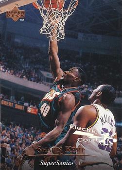 1995-96 Upper Deck - Electric Court #222 Shawn Kemp Front