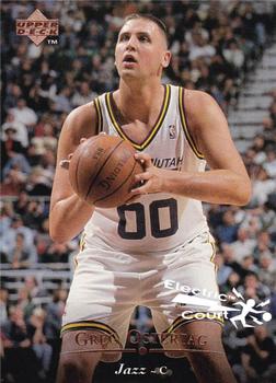 1995-96 Upper Deck - Electric Court #288 Greg Ostertag Front