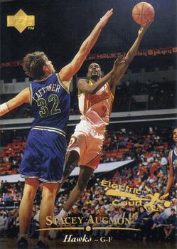 1995-96 Upper Deck - Electric Court Gold #4 Stacey Augmon Front