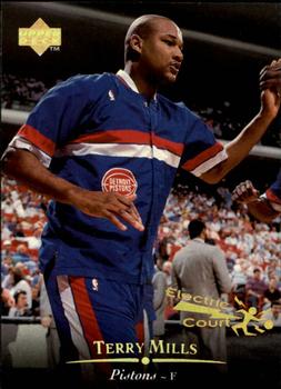 1995-96 Upper Deck - Electric Court Gold #71 Terry Mills Front
