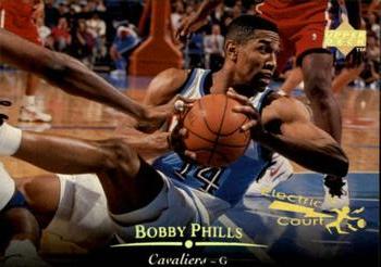 1995-96 Upper Deck - Electric Court Gold #76 Bobby Phills Front