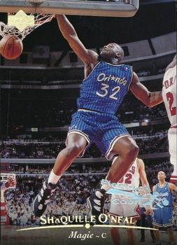 1995-96 Upper Deck - Electric Court Gold #95 Shaquille O'Neal Front