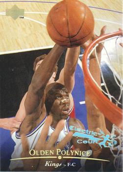 1995-96 Upper Deck - Electric Court Gold #119 Olden Polynice Front