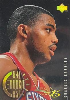1995-96 Upper Deck - Electric Court Gold #136 Charles Barkley Front