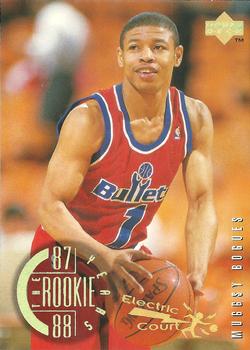 1995-96 Upper Deck - Electric Court Gold #145 Muggsy Bogues Front