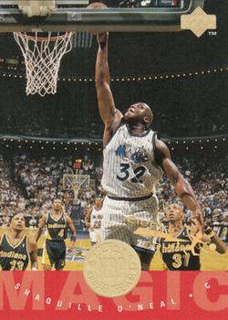 1995-96 Upper Deck - Electric Court Gold #173 Shaquille O'Neal Front