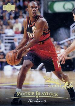 1995-96 Upper Deck - Electric Court Gold #198 Mookie Blaylock Front