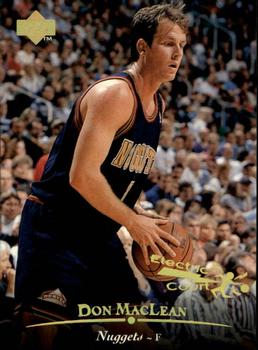 1995-96 Upper Deck - Electric Court Gold #268 Don MacLean Front